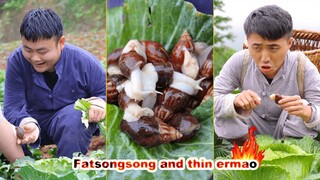 Have you ever eaten spicy snails? | songsong and ermao