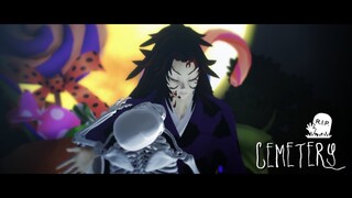 【鬼滅のMMD・Demon Slayer MMD】CEMETERY【黒死牟 Kokushibou】