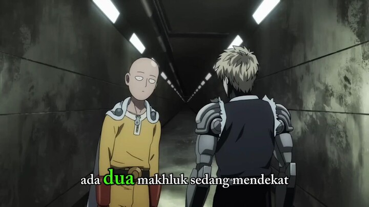 momen genos dan Saitama bertemu monster capung😂