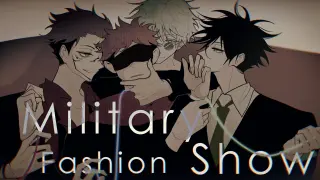 [Jujutsu Kaisen/ All & Itadori] Military Fashion Show