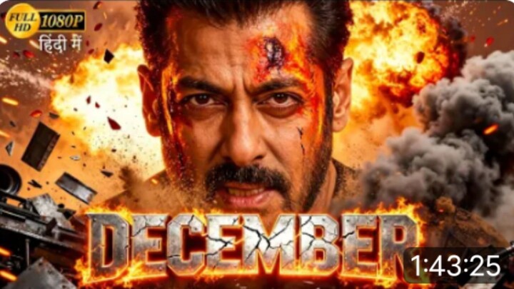 Salman Khan action movie December 2025