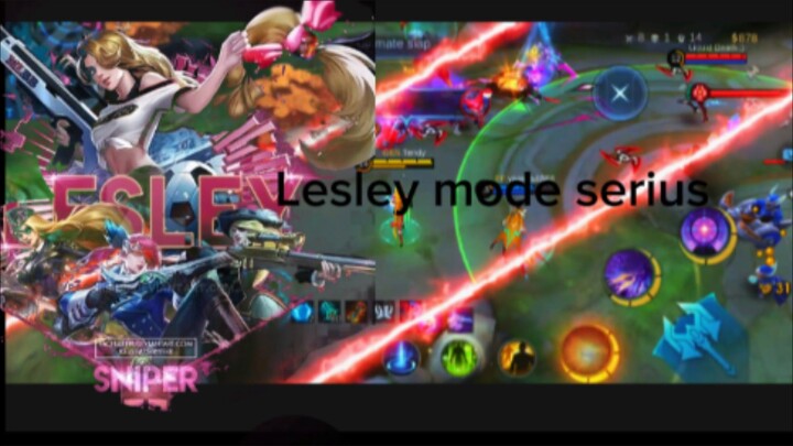 Lesley dilepas musuh becanda 🥶🥶