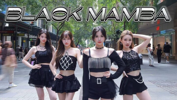 【aespa】Let's keep slaying as Black Mambas in 2025 too! Ultra-high-quality, ultra-accurate Sydney cov