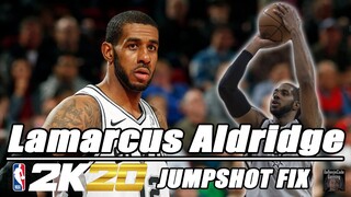 Lamarcus Aldridge Jumpshot Fix NBA2K20