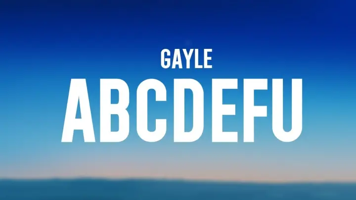 GAYLE - abcdefu (Lyrics)