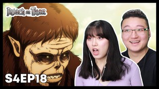 ZEKE THE AIMBOT! | Attack on Titan Couples Reaction & Discussion Season 4 Episode 18 / 77