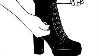 【Gray 动画】门缝看她