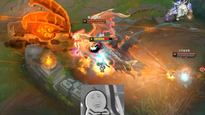 The solo AD player has been crying the whole time…