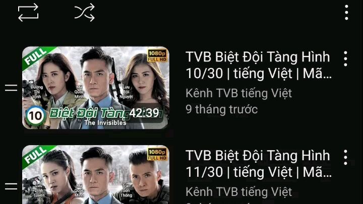Phim tvb: BIỆT ĐỘI TÀNG HÌNH Tập 12