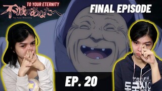 FINAL EPISODE 💕 | To Your Eternity Ep. 20 [不滅のあなたへ 20話] | tiff and stiff react
