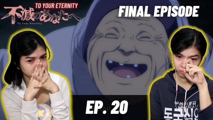 FINAL EPISODE 💕 | To Your Eternity Ep. 20 [不滅のあなたへ 20話] | tiff and stiff react