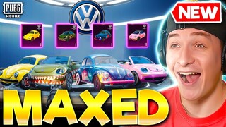 MAXED VOLKSWAGEN CAR OPENING IN PUBG MOBILE 🚗 🔥