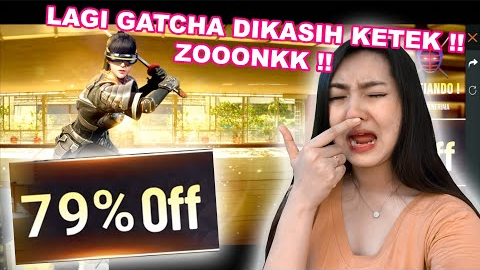 BUANG DIAMOND DI GATCHA INCUBATOR FREEFIRE ! SERU BANGET 🤣