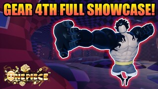 How To Get Gear 4 Full Showcase Rubber Fruit in A One Piece Game