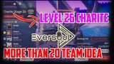 Level 26 Guild Raid Charite Team Idea - EVERSOUL