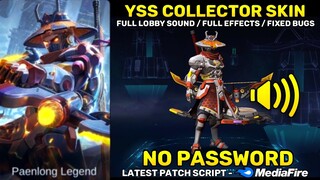 Yi Sun-Shin Lone Destructor Collector Skin Script - Full Lobby Sound & Full Effects - No Password