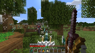 DÙNG CÂY CUNG VIP NHẤT MINECRAFT 1.16.1 TIÊU DIỆT NOOB TEAM  VÌ BẮT NẠT ZENO