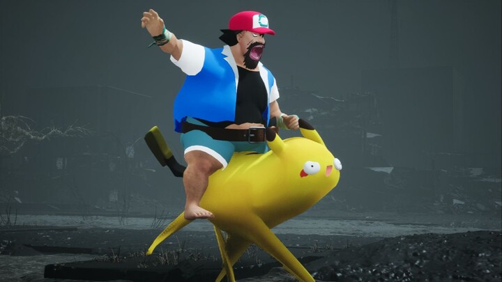 Pikachu vs Psyduck