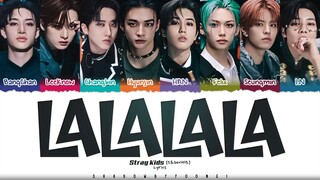 Stray Kids 'LALALALA (락 (樂))' Lyrics [Color Coded Han_Rom_Eng]