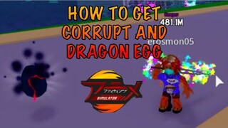 HOW TO GET CORRUPT AND DRAGON EGG |EASTER EGG EVENT| ANIME FIGHTING SIMULATOR