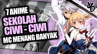 7 Rekomendasi Anime MC Masuk Sekolah Khusus Wanita