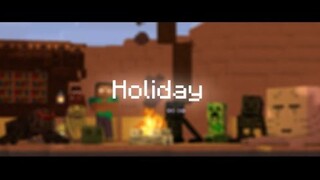 [Rancher6]MC Monster Academy Animation丨Holiday丨Minecraft Animation