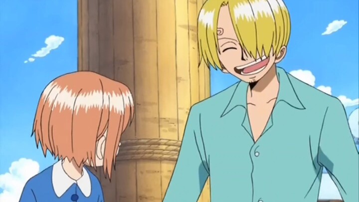 I really love the old-school Sanji—he’s so gentle.