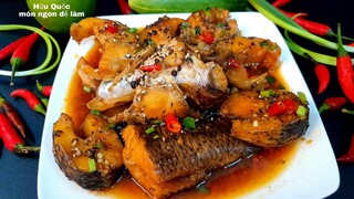 CÁ LÓC KHO TIÊU món ngon đặc sản vùng sông nước miền tây - Hữu Quốc món ngon dễ làm