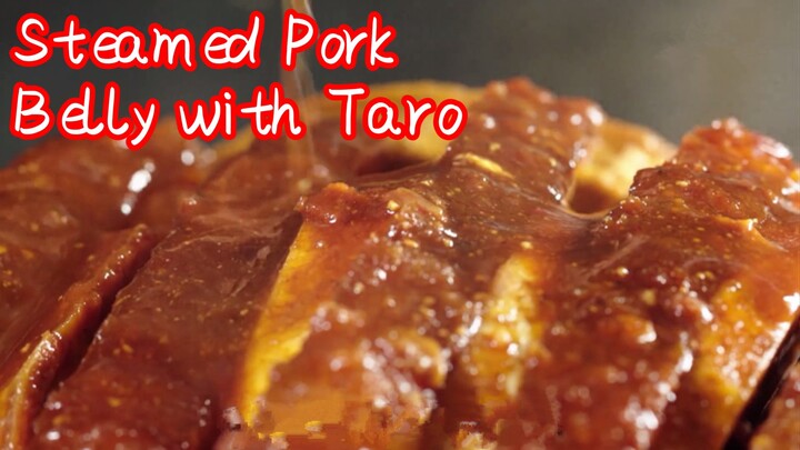 Steamed Pork Belly with Taro
