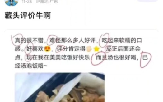 Ulasan baik di Meituan Food Delivery memunculkan sastrawan agung sejati!
