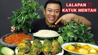 MUKBANG 1 KILO LEBIH PESMOL IKAN MAS + LALAPAN MENTAH SAMBEL PEDES + MAKANAN VIRAL FUFU