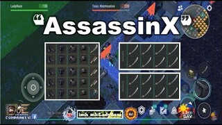 "AssassinX" using small box | REVENGE RAID | OPENED LOTS OF BOXES - Last Day On Earth: Survival