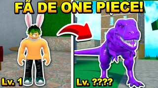 FÃ DE ONE PIECE JOGANDO KING LEGACY PELA PRIMEIRA VEZ