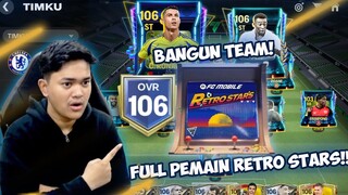 AKU BIKIN TEAM FULL PEMAIN RETRO STARS! HABISKAN 850 JUTA KOIN & TEST GP NYA DI RANK! - FC MOBILE 24