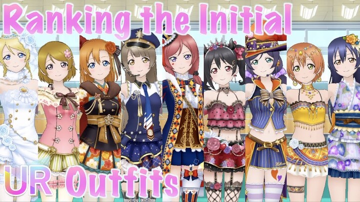 Ranking the Initial μ's UR Set from ALL STARS