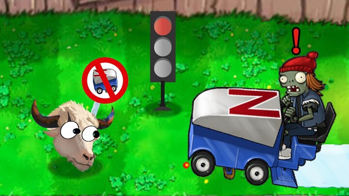 Even zombies driving cars aren’t allowed to run red lights!?