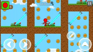 Red Stickman :Stickman Animation - Stickman Minecraft - Walkthrough 2