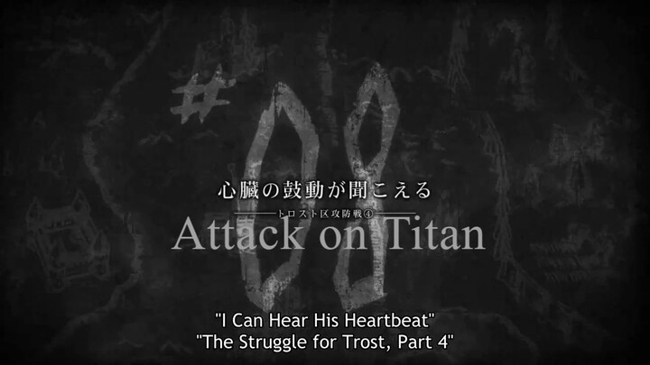 Attack on Titan-Shingeki no Kyojin episode 8 eng sub