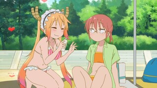 Tohru Wants to Put Sunscreen on Kobayashi - Miss Kobayashi's Dragon Maid (Dub)