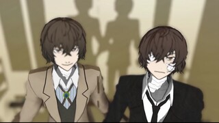 【BSD/MMD】Dua Dazai Terjebak di Lift Mafia 【Double Zai】