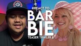 #React to BARBIE Teaser Trailer 2