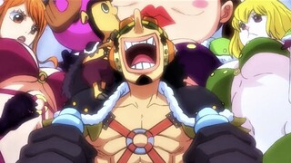 [OP HIGHLIGHT] S3xy girls with Usopp in a tank