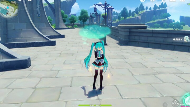 [Genshin Impact] Faruzan? No, it’s Hatsune Miku!