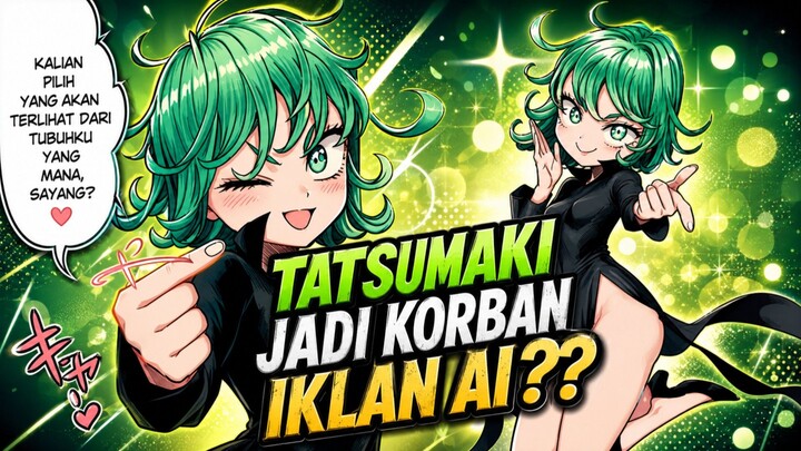TATSUMAKI JADI KORBAN IKLAN AI⁉️