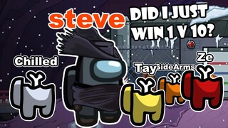 STEVE'S CLUTCHES A 1v10 WITH THIS BRAND NEW KILLING ROLE!