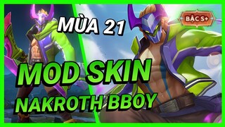 Hướng Dẫn Mod Skin Nakroth Bboy Mới Nhất Mùa 21 Full Hiệu Ứng Không Lỗi Mạng | Yugi Gaming