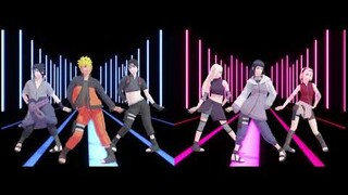 Girls【NARUTO MMD】NARUHINA*SASUSAKU*SAIINO