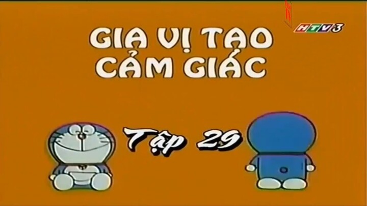 Doraemon S1 Tập 29 - Doraemon Tập 29 HTV3 Lồng Tiếng - Gia vị tạo cảm giác