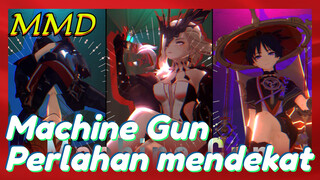 MMD Machine Gun Perlahan mendekat