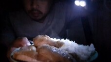 Chinese ASMR - Chicken & Sticky Rice Eating Sounds [ENG Subtitles]